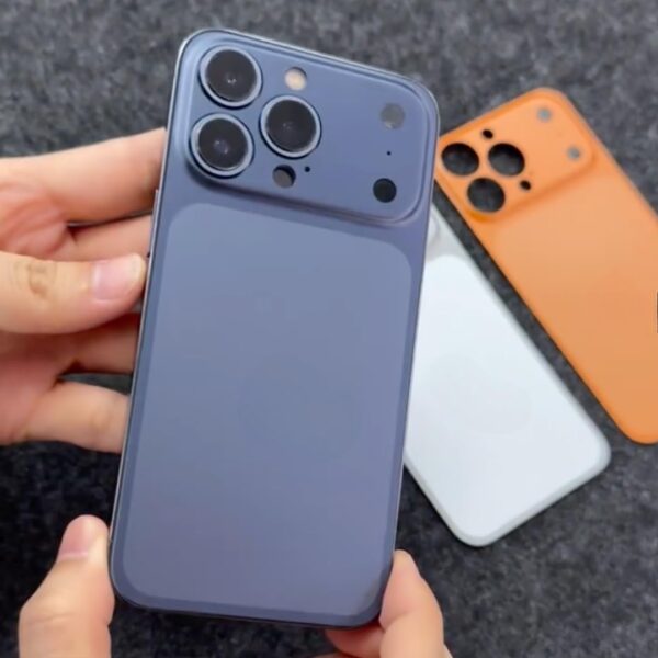 MILLION CASES Back Cover Case for iPhone 13 Pro Max Scratch Resistant Anti-Slip Shockproof Protective Durable Upgrade Your iPhone Instantly to iPhone 17 Case for Men & Boys(Deep Blue)