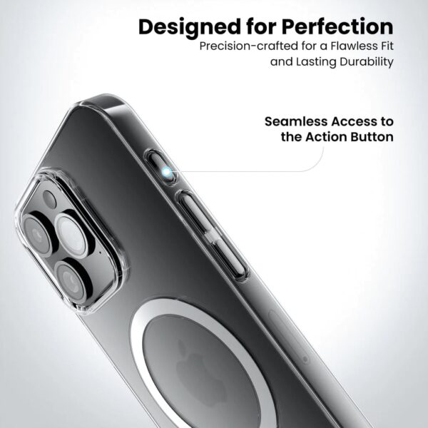 MILLION CASES Clear Shield Mag-Safe Case for iPhone 17 Air, iPhone 17 Air Back Cover Case(2025) - TPU