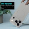 MILLION CASES Mag-Safe Smooth Fit Lens Case Compatible with iPhone 17 Pro Max, iPhone 17 Pro Max Back Cover Case- TPU | Grey