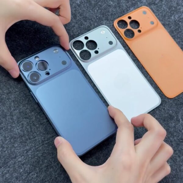 MILLION CASES Back Cover Case for iPhone 13 Pro Max Scratch Resistant Anti-Slip Shockproof Protective Durable Upgrade Your iPhone Instantly to iPhone 17 Case for Men & Boys(Deep Blue)