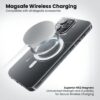 MILLION CASES Clear Shield Mag-Safe Case for iPhone 17 Air, iPhone 17 Air Back Cover Case(2025) - TPU