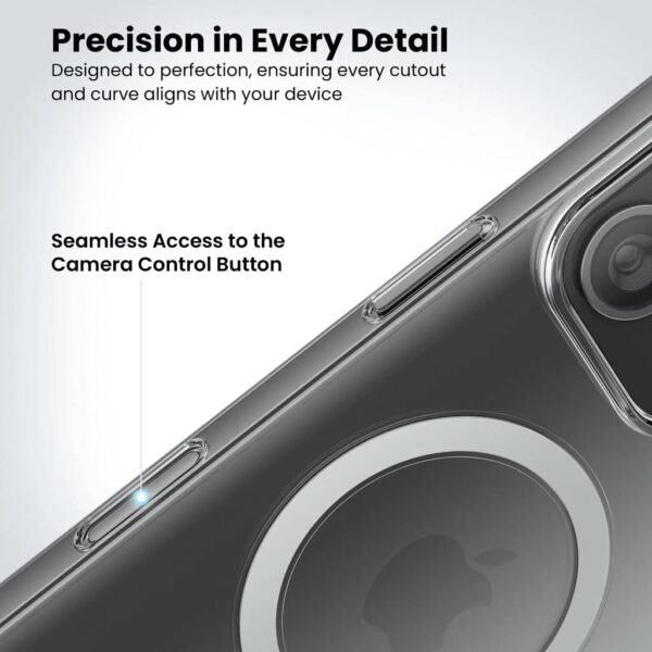 MILLION CASES Clear Shield Mag-Safe Case for iPhone 17 Air, iPhone 17 Air Back Cover Case(2025) - TPU
