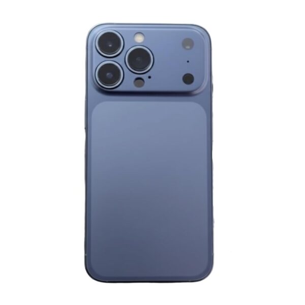 MILLION CASES Back Cover Case for iPhone 13 Pro Max Scratch Resistant Anti-Slip Shockproof Protective Durable Upgrade Your iPhone Instantly to iPhone 17 Case for Men & Boys(Deep Blue)