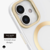 kate spade new york iPhone 17 Case with Camera Stand - Icon Clear