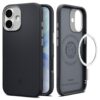 Spigen Nano Pop MagFit Back Cover Case Compatible with iPhone 17 (TPU + Poly Carbonate | Black Sesame)