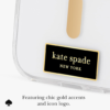 kate spade new york iPhone 17 Case with Camera Stand - Icon Clear