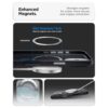 Spigen Nano Pop MagFit Back Cover Case Compatible with iPhone 17 (TPU + Poly Carbonate | Black Sesame)
