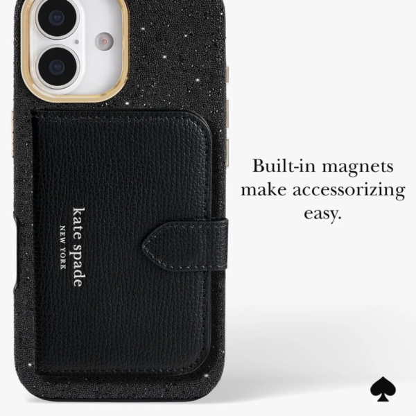 kate spade new york iPhone 17 Case - Crystal Pave Nightfall