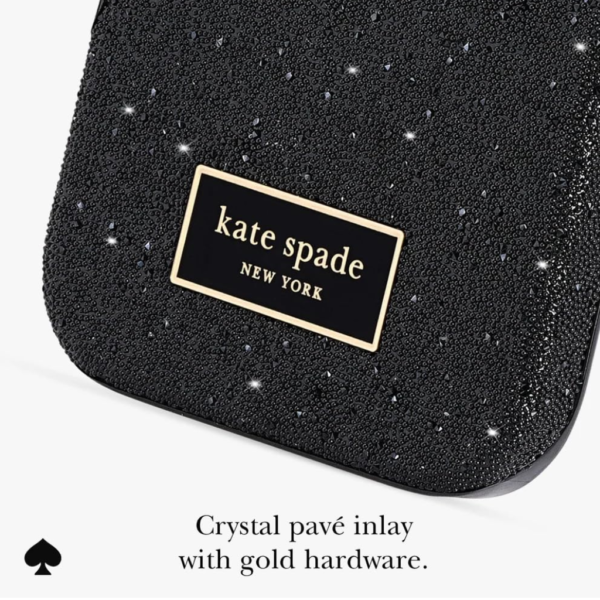kate spade new york iPhone 17 Case - Crystal Pave Nightfall