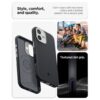 Spigen Nano Pop MagFit Back Cover Case Compatible with iPhone 17 (TPU + Poly Carbonate | Black Sesame)
