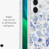 kate spade new york iPhone 17 Case - Flowerbed Blue Gems
