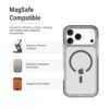 DailyObjects Stride 3.0 Clear Magnetic Case for iPhone 18 Pro – MagSafe Compatible, Shockproof Transparent Cover