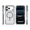DailyObjects Stride 3.0 Clear Magnetic Case for iPhone 18 Pro – MagSafe Compatible, Shockproof Transparent Cover