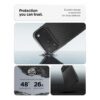 Spigen Enzo Aramid T MagFit Case for iPhone 17 Pro & iPhone 18 Pro – Black, MagSafe Compatible