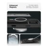Spigen Enzo Aramid T MagFit Case for iPhone 17 Pro & iPhone 18 Pro – MagSafe Compatible, Premium Aramid Fiber, Matte Black