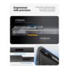 Spigen Enzo Aramid T MagFit Case for iPhone 17 Pro & iPhone 18 Pro – MagSafe Compatible, Premium Aramid Fiber, Matte Black