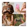 elago Premium Magnetic Silicone Case for iPhone 17 Pro & iPhone 18 Pro – MagSafe Compatible Protective Cover, Purple